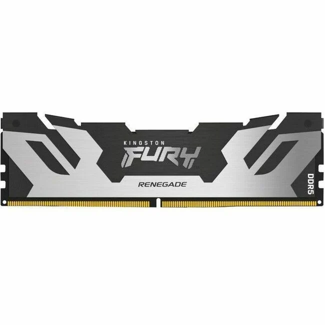 Kingston FURY Renegade 48GB (2 x 24GB) DDR5 SDRAM Memory Kit - For Desktop PC, Motherboard, Computer - 48 GB (2 x 24GB) - DDR5-7200/PC5-57600 DDR5 SDRAM - 7200 MHz - CL38 - 1.45 V - On-die ECC - Unbuffered - 288-pin - DIMM