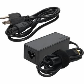 Lenovo 0C19880 Compatible 45W 20V at 2.25A Black Slim Tip Laptop Power Adapter and Cable - 100% compatible and guaranteed to work