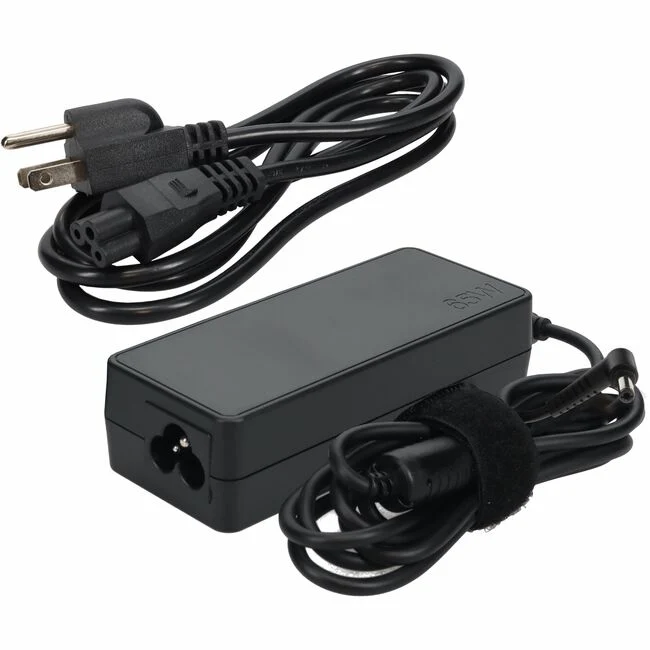 Lenovo 57Y6400 Compatible 65W 20V at 3.25A Black Slim Tip Laptop Power Adapter and Cable - 100% compatible and guaranteed to work