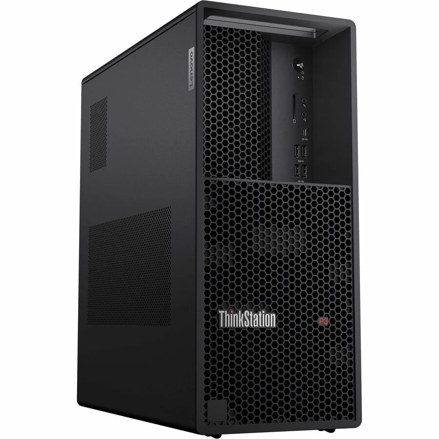 Lenovo ThinkStation P3 30GS002YCA Workstation - 1 x Intel Core i9 Tetracosa-core (24 Core) i9-13900 13th Gen 2 GHz - 32 GB DDR5 SDRAM RAM - 1 TB SSD - Tower - Intel W680 Chip - Windows 11 Pro 64-bit - Intel UHD Graphics 770 Graphics - Serial ATA/600 Contr