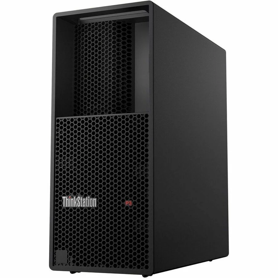 Lenovo ThinkStation P3 30GS006WUS Workstation - 1 x Intel Core i9 Tetracosa-core (24 Core) i9-13900 13th Gen 2 GHz - 32 GB DDR5 SDRAM RAM - 1 TB SSD - Tower - Intel W680 Chip - Windows 11 Pro - 1 x NVIDIA RTX A2000 12 GB Graphics - Serial ATA, NVMe Contro