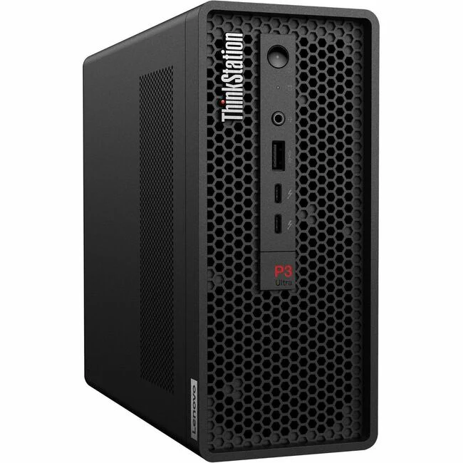 Lenovo ThinkStation P3 30HA001UUS Workstation - Intel Core i5 Deca-core (10 Core) i5-13400T 13th Gen 1.30 GHz - 16 GB DDR5 SDRAM RAM - 512 GB SSD - Mini-tower - Intel W680 Chip - Windows 11 Pro - NVMe Controller - English Keyboard - Gigabit Ethernet - Wir