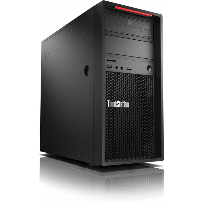 Lenovo ThinkStation P310 30AT000DUS Workstation - 1 x Intel Core i3 Dual-core (2 Core) i3-6100 6th Gen 3.70 GHz - 4 GB DDR4 SDRAM RAM - 1 TB HDD - Tower - Raven Black - Windows 7 Professional 64-bit - Intel HD Graphics 530 Graphics - DVD-Writer - Serial A