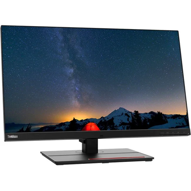 Lenovo ThinkVision P27u-20 27" Class 4K UHD LCD Monitor - 16:9 - Raven Black - 27" Viewable - In-plane Switching (IPS) Technology - WLED Backlight - 3840 x 2160 - 1.07 Billion Colors - 450 Nit - 4 ms Extreme Mode - 60 Hz Refresh Rate - HDMI - DisplayPort