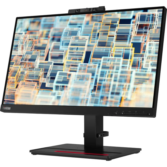 Lenovo ThinkVision T22v-20 22" Class Webcam Full HD LCD Monitor - 16:9 - Raven Black - 21.5" Viewable - In-plane Switching (IPS) Technology - WLED Backlight - 1920 x 1080 - 16.7 Million Colors - 250 Nit - 4 ms Extreme Mode - 60 Hz Refresh Rate - HDMI - VG