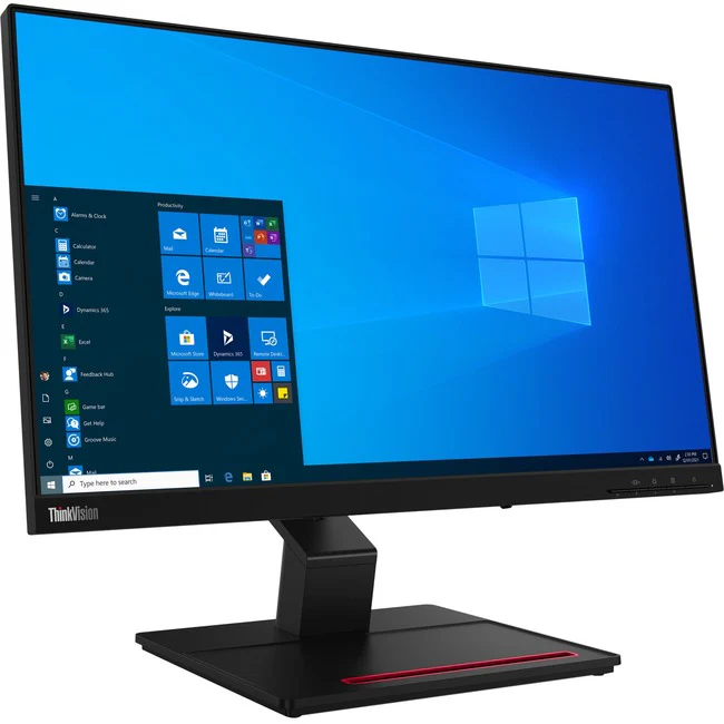 Lenovo ThinkVision T24T-20 24" Class LCD Touchscreen Monitor - 16:9 - 4 ms Extreme Mode - 23.8" Viewable - Capacitive - 10 Point(s) Multi-touch Screen - 1920 x 1080 - Full HD - In-plane Switching (IPS) Technology - 16.7 Million Colors - 300 Nit - WLED Bac