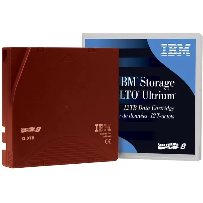 Lenovo Ultrium 8 Data Cartridges 5-Pack - LTO-8 - 12 TB (Native) / 30 TB (Compressed) - 3149.61 ft Tape Length - 5 Pack