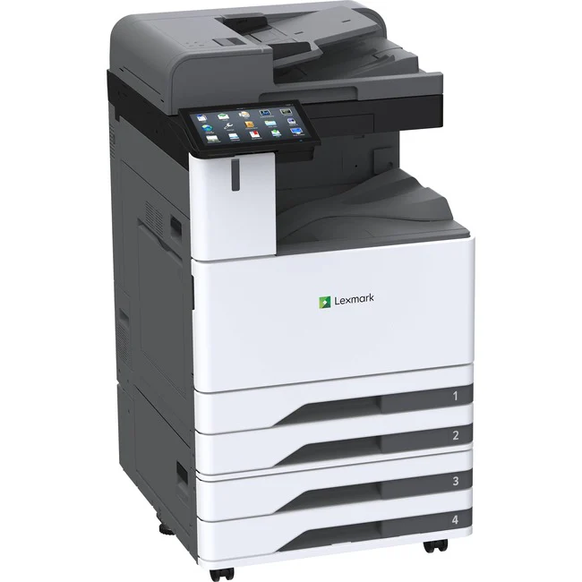 Lexmark CX943adtse Laser Multifunction Printer - Color - TAA Compliant - Copier/Fax/Printer/Scanner - 55 ppm Mono/55 ppm Color Print - 1200 x 1200 dpi Print - Automatic Duplex Print - Up to 270000 Pages Monthly - Color Flatbed Scanner - 600 dpi Optical Sc