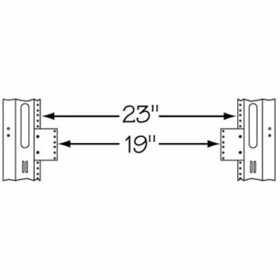 Middle Atlantic Rack Rail Reducer