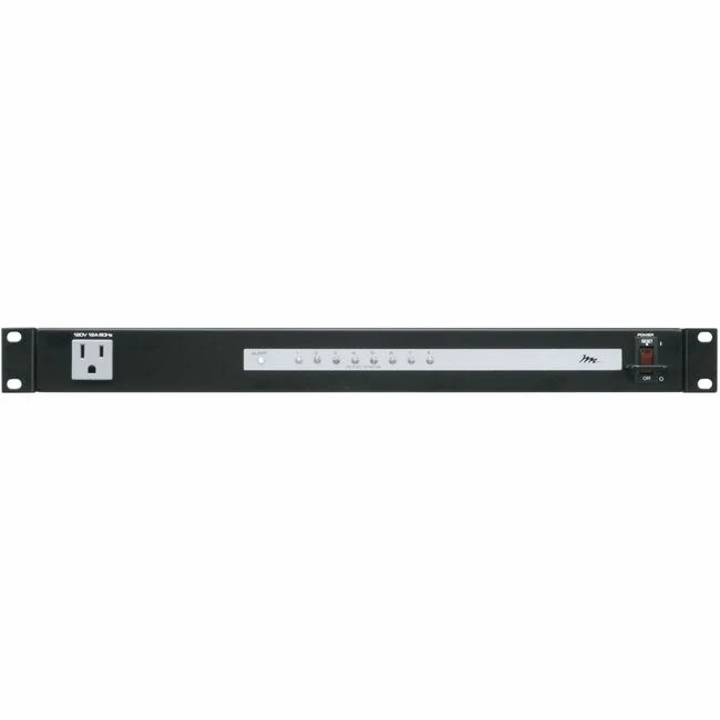 Middle Atlantic RackLink Select RLNK-915R 9-Outlet PDU - Basic - NEMA 5-15P - 9 x AC Power - Network (RJ-45) - Horizontal - Rack-mountable