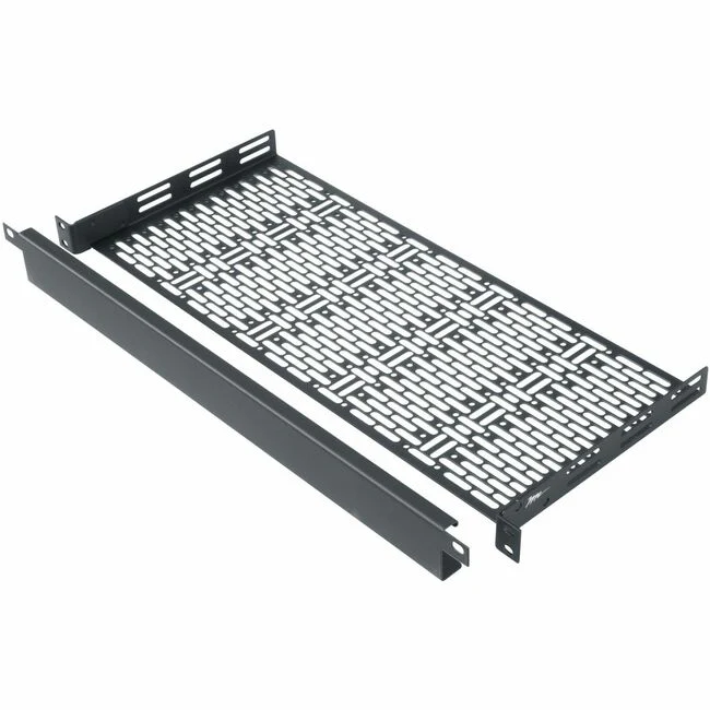 Middle Atlantic UFA Rackshelf, 1 RU, 8"D, w/1 RU Faceplate