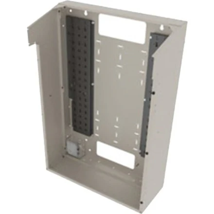 Middle Atlantic VWM Series Split Door Back Pan, 36" High, 10" Deep, Putty Finish