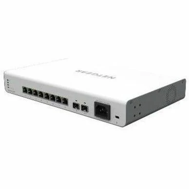 Netgear Insight Managed Smart Cloud Switch - 8 Ports - Manageable - 2 Layer Supported - Modular - 2 SFP Slots - Twisted Pair, Optical Fiber - Desktop, Wall Mountable, Rack-mountable - 5 Year Limited Warranty