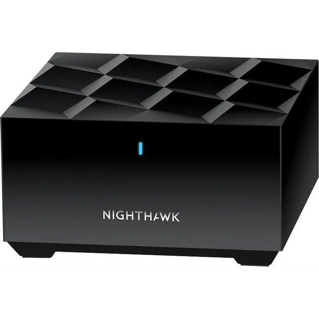 Netgear Nighthawk MK63S Wi-Fi 6 IEEE 802.11 a/b/g/n/ac/ax Ethernet Wireless Router - Dual Band - 2.40 GHz ISM Band - 5 GHz UNII Band - 4 x Antenna(4 x Internal) - 225 MB/s Wireless Speed - 1 x Network Port - 1 x Broadband Port - Gigabit Ethernet - VPN Sup