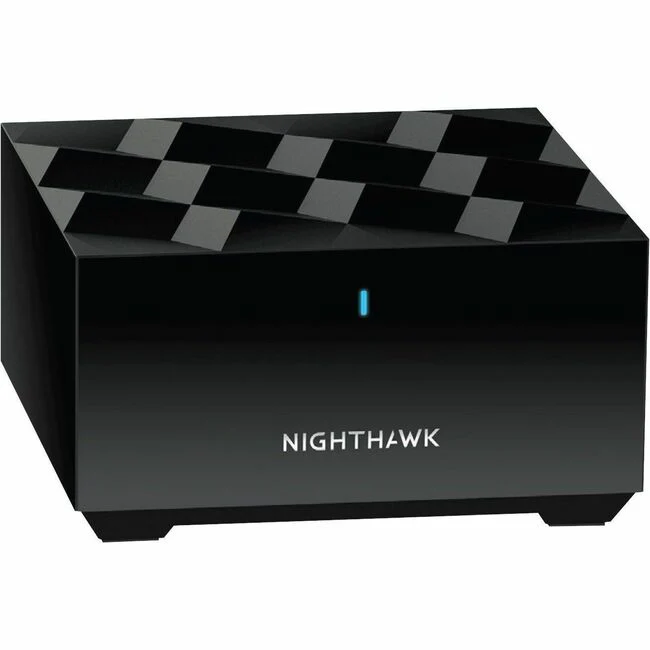 Netgear Nighthawk MK63S Wi-Fi 6 IEEE 802.11 a/b/g/n/ac/ax  Wireless Router - Dual Band - 2.40 GHz ISM Band - 5 GHz UNII Band - 4 x Antenna(4 x Internal) - 230.40 MB/s Wireless Speed - 1 x Network Port - 1 x Broadband Port - Gigabit Ethernet - VPN Supporte