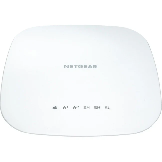 Netgear WAC540 IEEE 802.11ac 2.93 Gbit/s Wireless Access Point - 2.40 GHz, 5 GHz - MIMO Technology - 2 x Network (RJ-45) - Gigabit Ethernet - PoE Ports - Wall Mountable, Ceiling Mountable