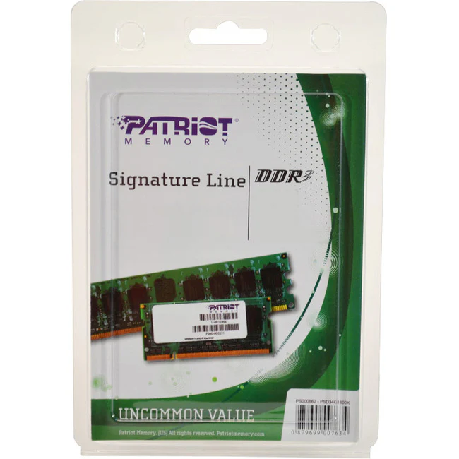 Patriot Memory Signature 4GB DDR3 SDRAM Memory Module - For Desktop PC - 4 GB (1 x 4GB) - DDR3-1600/PC3-12800 DDR3 SDRAM - 1600 MHz - CL9 - Non-ECC - Unbuffered - 240-pin - DIMM - Lifetime Warranty