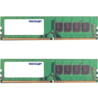 Patriot Memory Signature Line DDR4 8GB (2 x 4GB) 2400MHz UDIMM Kit - For Desktop PC - 8 GB (2 X 4GB) - DDR4-2400/PC4-19200 DDR4 SDRAM - 2400 MHz Dual-rank Memory - CL16 - 1.20 V - Non-ECC - Unbuffered, Unregistered - 288-pin - DIMM - Lifetime Warranty