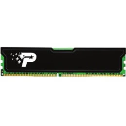 Patriot Memory Signature Line DDR4 8GB 2133MHz UDIMM with Heatshield - For Desktop PC - 8 GB (1 x 8GB) - DDR4-2400/PC4-17000 DDR4 SDRAM - 2133 MHz Dual-rank Memory - CL15 - 1.20 V - Non-ECC - Unbuffered - 288-pin - DIMM - Lifetime Warranty