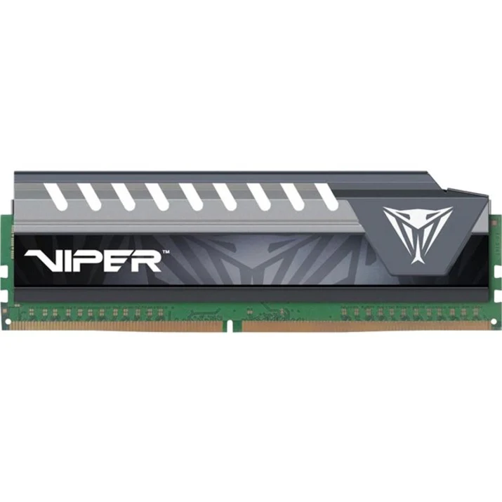 Patriot Memory Viper Elite Series DDR4 4GB 2133MHz (Gray) - 4 GB - DDR4-2133/PC4-17000 DDR4 SDRAM - 2133 MHz - 1.20 V - Non-ECC - Unbuffered - 288-pin - DIMM - Lifetime Warranty