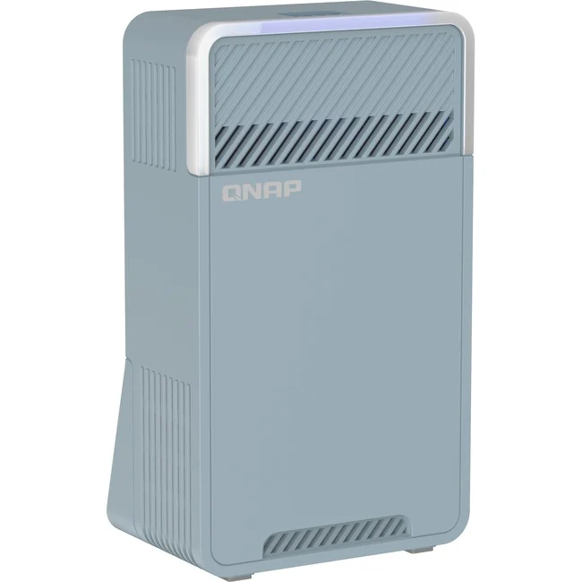 QNAP QMiro QMiro-201W Wi-Fi 5 IEEE 802.11ac Ethernet Wireless Router - 2.40 GHz ISM Band - 5 GHz UNII Band - 4 x Antenna(4 x Internal) - 275 MB/s Wireless Speed - 1 x Network Port - 1 x Broadband Port - USB - Gigabit Ethernet - VPN Supported - Desktop
