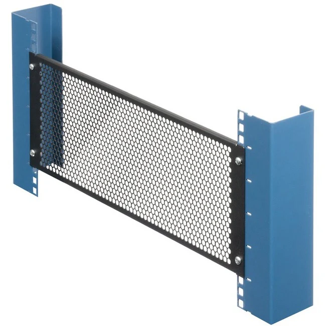 Rack Solutions 102-1884 4U Vented Filler Panel with Stability Flanges