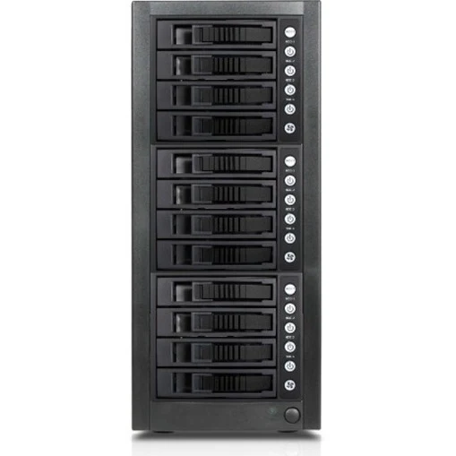 RAIDage 12-bay SAS/SATA 12Gb/s SFF-8644 Hotswap JBOD Enclosure