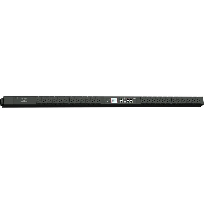 Raritan PX3 24-Outlets PDU - Monitored - NEMA L5-20P (2P3W) - 24 x NEMA 5-20R - 120 V AC - Network (RJ-45) - 0U - Vertical - Rack-mountable