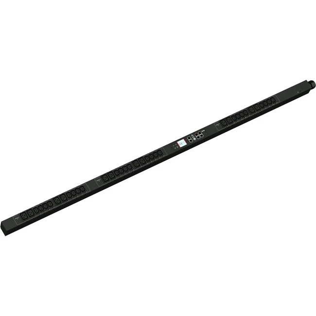 Raritan PX3 36-Outlets PDU - Monitored - IEC 60309 3P+N+E 6h 16A (4P5W) - 24 x IEC 60320 C13, 12 x IEC 60320 C19 - 415 V AC - Network (RJ-45) - 0U - Vertical - Rack-mountable