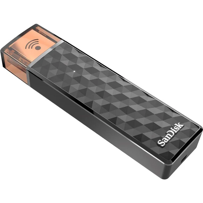 SanDisk SanDisk Connect Wireless Stick - 64 GB - USB 2.0 - Black