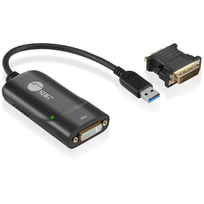 SIIG DVI-I/Mini-phone/USB Audio/Video Adapter