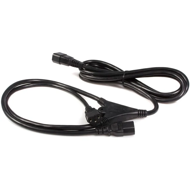 StarTech.com 10 ft Computer Power Cord Splitter