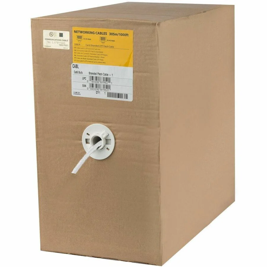 StarTech.com 1000ft Bulk Roll - Cat 6 Stranded Cable