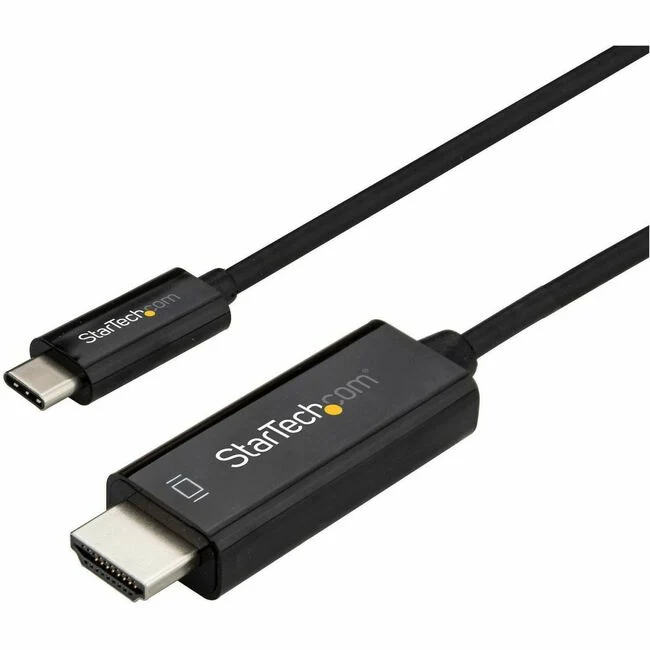 StarTech.com 2 m (6 ft.) USB-C to HDMI Cable - 4K at 60 Hz - Black