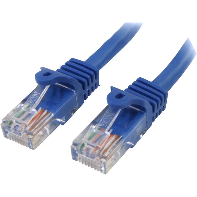 StarTech.com 25 ft Blue Snagless Cat5 UTP Patch Cable