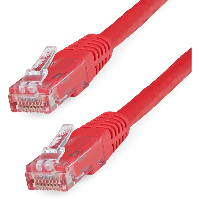 StarTech.com 6ft Red Cat6 UTP Patch Cable ETL Verified
