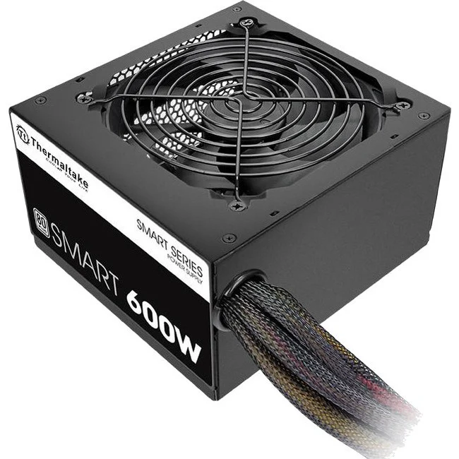 Thermaltake Smart SP-600AH2NKW ATX12V & EPS12V Power Supply - Internal - 120 V AC, 230 V AC Input - 3.3 V DC, 5 V DC, 12 V DC, -12 V DC Output - 600 W - 1 +12V Rails - 1 Fan(s) - 86% Efficiency