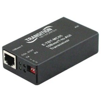 Transition Networks Ethernet To AUI Converter - 1 x RJ-45 , 1 x DB-15 VGA - 10Base-T, 10Base-5