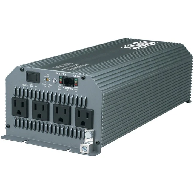 Tripp Lite by Eaton 1800W PowerVerter Automotive/Truck Inverter with 4 Outlets - Input Voltage: 12 V DC - Output Voltage: 120 V AC - Continuous Power: 1.80 kW