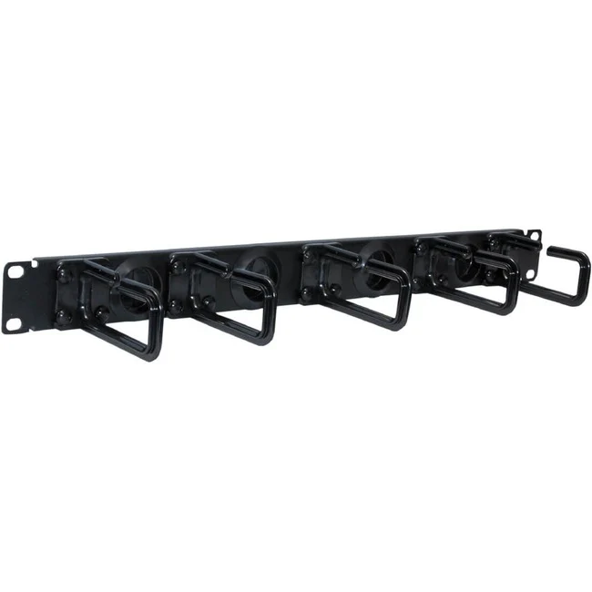 Tripp Lite by Eaton 1U Horizontal Cable Manager (Flexible Ring Type.)