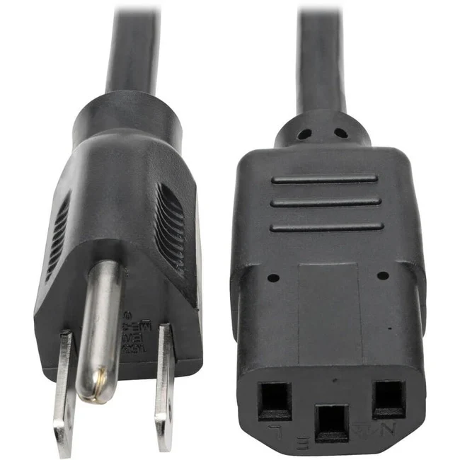 Tripp Lite by Eaton 20-ft. 18AWG Power Cord (NEMA 5-15P to IEC-320-C13)