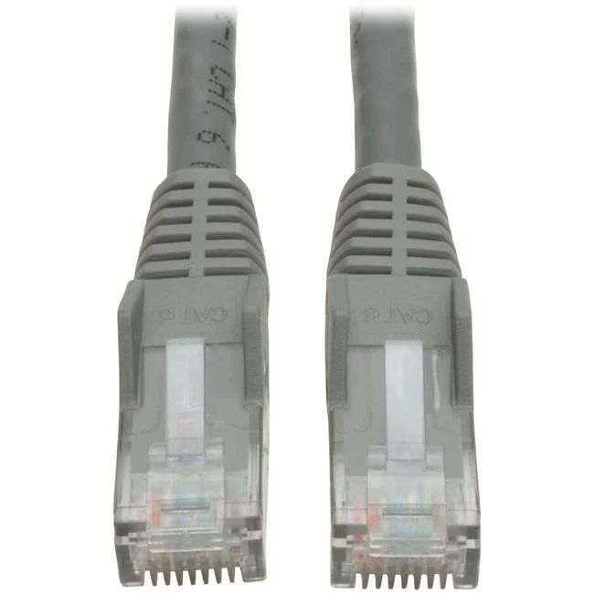 Tripp Lite by Eaton 25-ft. Cat6 Gray Gigabit Patch Cord Snagless Molded