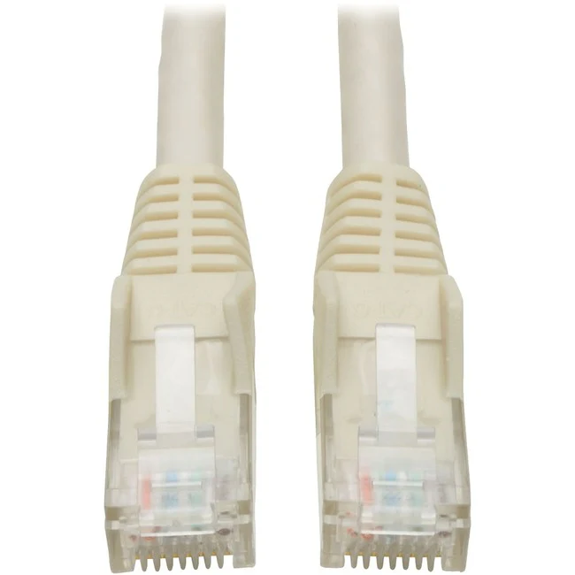 Tripp Lite by Eaton 25-ft. Cat6 White Gigabit Patch Cord Snagless Molded