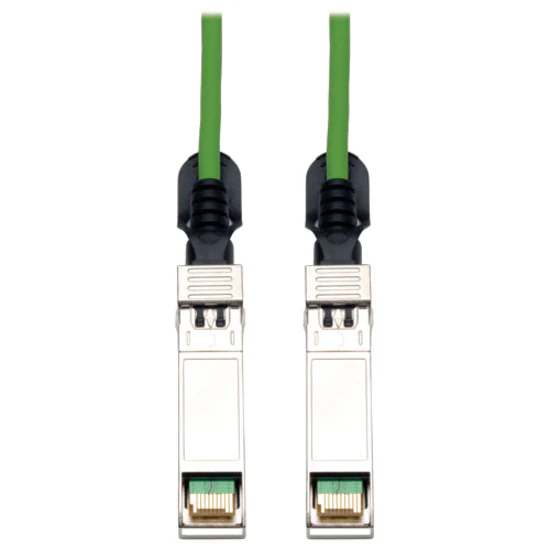 Tripp Lite by Eaton 5M (16 FT.) Green SFP+ 10Gbase-CU Twinax CopperCable