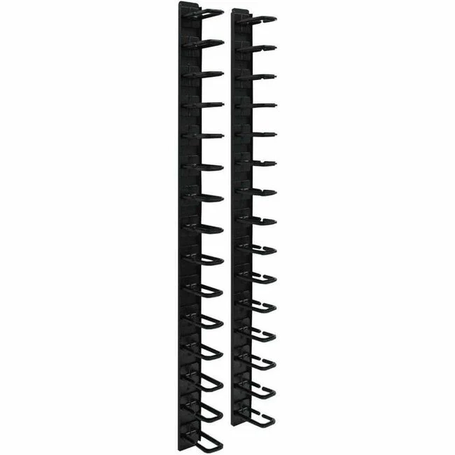 Tripp Lite by Eaton 6-ft. (1.8 m) Vertical Cable Manager (Flexible Ring Type; Toolless Mounting.)
