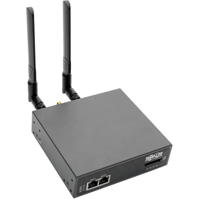 Tripp Lite by Eaton 8-Port Console Server with 4G LTE Cellular Gateway Dual GB NIC 4Gb Flash and Dual SIM - Twisted Pair - 2 x Network (RJ-45) - 4 x USB - 8 x Serial Port - 1000Base-X - Gigabit Ethernet - Management Port - Rack-mountable, Desktop - TAA Co