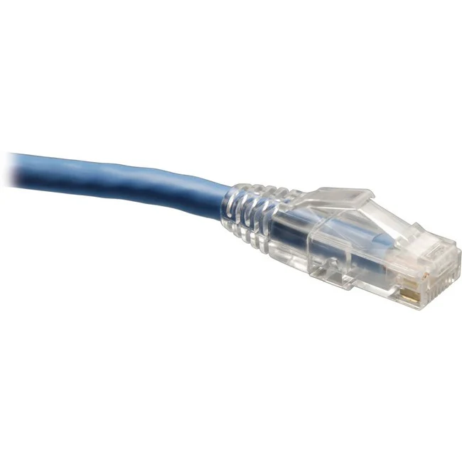 Tripp Lite by Eaton Cat6 Gigabit Solid Conductor Snagless Patch Cable (RJ45 M/M) - Blue, 125-ft.