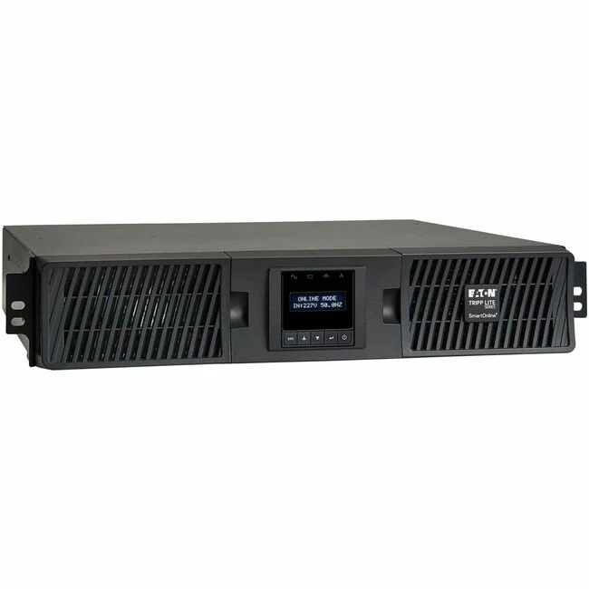 Tripp Lite by Eaton UPS SmartOnline 208/230V 3000VA 2.7kW Double-Conversion UPS - 10 Outlets Extended Run Card Slot LCD USB DB9 2U - 230 V AC - 5 Minute - 2U Rack-mountable - 5 Minute - 2 x IEC 60320 C19 - , 8 x IEC 60320 C13
