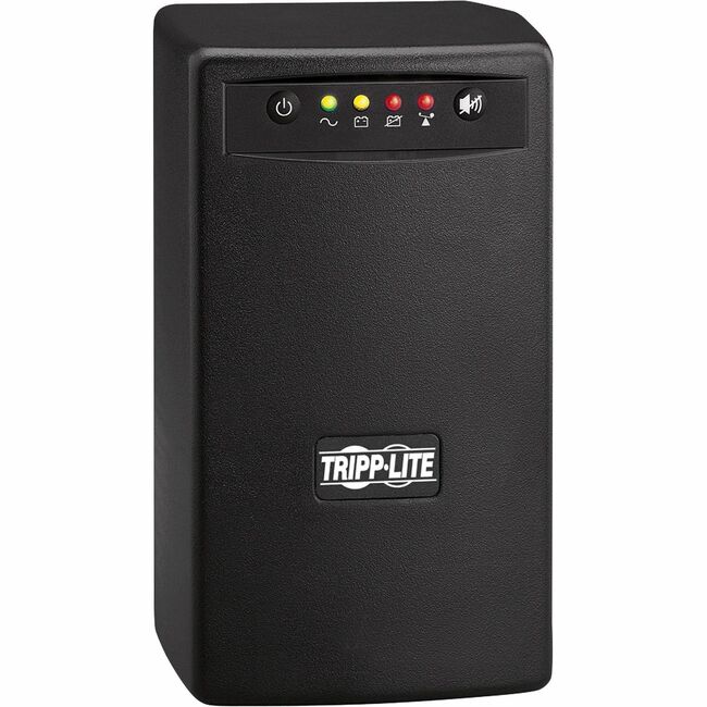 Tripp Lite by Eaton UPS SmartPro 550VA 300W 120V Line-Interactive UPS - 6 Outlets AVR USB Tower - Tower - 4 Hour Recharge - 4 Minute Stand-by - 120 V AC Input - 120 V AC Output - 3 x NEMA 5-15R, 3 x NEMA 5-15R