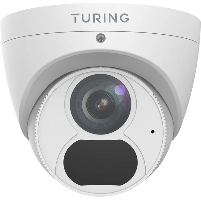 Turing Video Smart TP-MED4M28 4 Megapixel Network Camera - Color - Turret - White - 98.43 ft Infrared Night Vision - Ultra 265, H.265, H.264, Motion JPEG, H.264 BP, H.264 (MP), H.264 HP - 2688 x 1520 - 2.80 mm Fixed Lens - 30 fps - CMOS - IP67